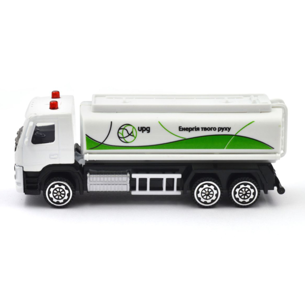 Автомодель TechnoDrive Volvo Газовоз UPG белая (250301) - Pampik - 2