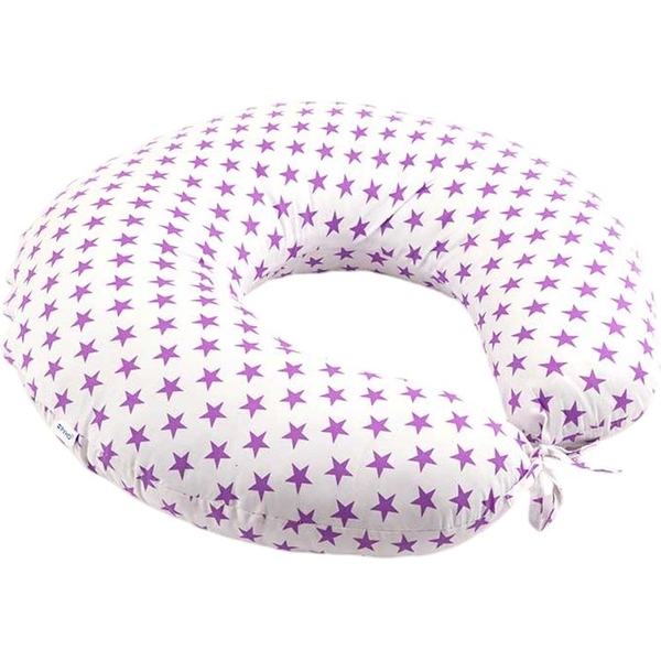 Подушка для кормления Руно Совы с наволочкой 65х65 см (909_Звезда) - Pampik