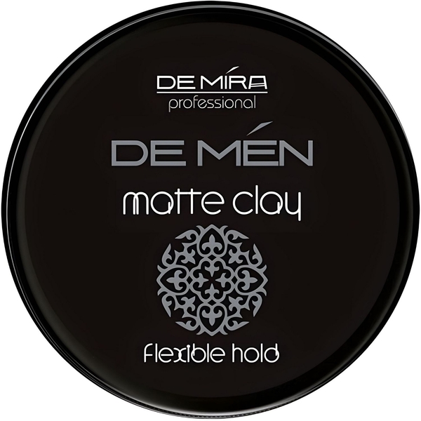 Матовая глина DeMira Professional DeMen Matte Clay для укладки волос и бороды, 100 мл - Pampik