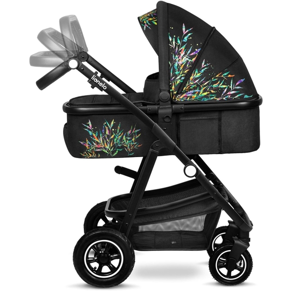 Коляска 3 в 1 Lionelo Amber Dreamin, чорна - Pampik - 5