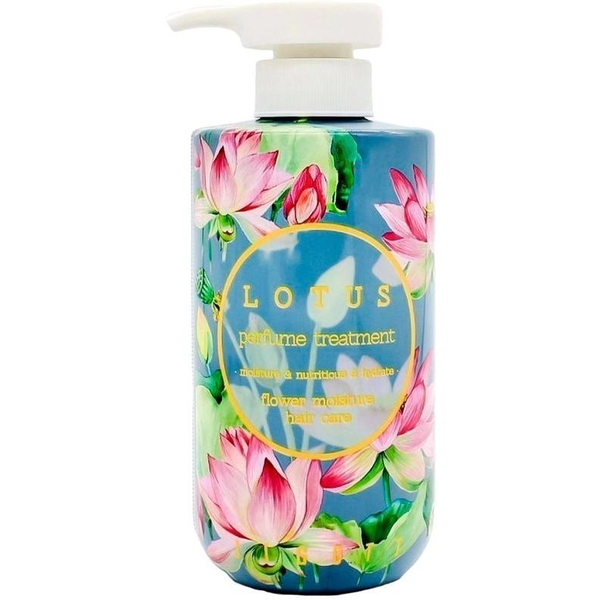 Бальзам для волосся Jigott Лотос Lotus Perfume Treatment парфумований, 500 мл (282195) - Pampik