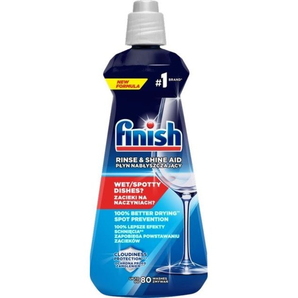 Ополіскувач для посудомийних машин Finish Rinse, 400 мл - Pampik