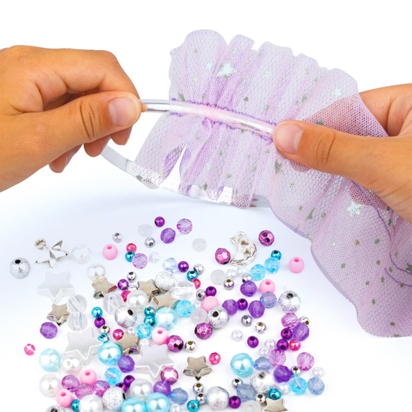 Набор для создания украшений для волос Nebulous Stars Космические волны (11022) - Pampik - 3