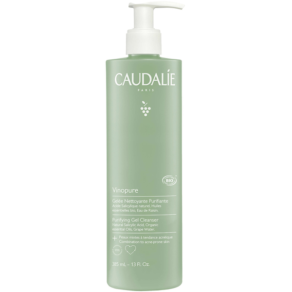 Очищающий гель для лица Caudalie Vinopure, 385 мл - Pampik