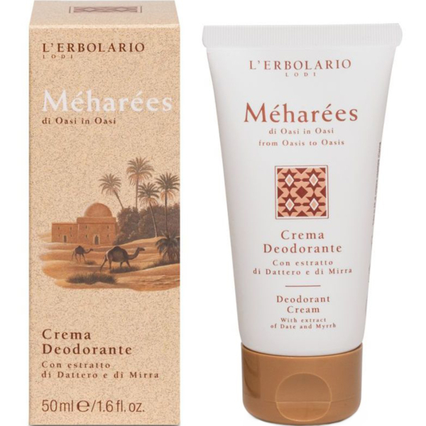 Крем-дезодорант L'Erbolario Crema Deodorante Meharees Караван 50 мл - Pampik