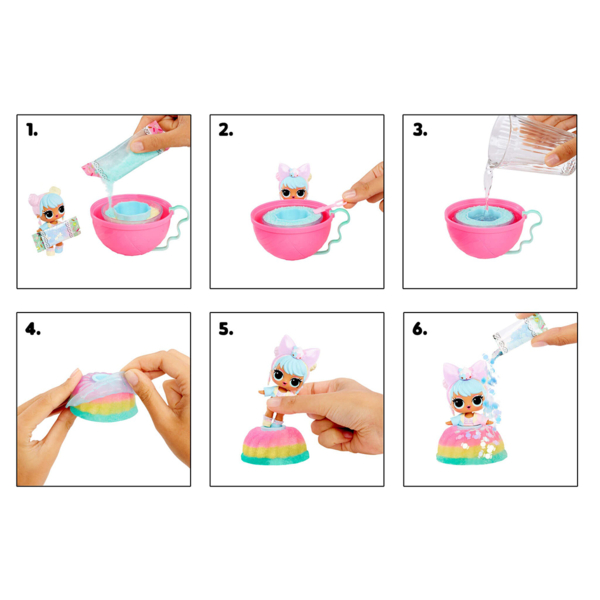 Ігровий набір з лялькою L.O.L. Surprise Birthday Фантазуй та дивуй, в асортименті (593140) - Pampik - 2