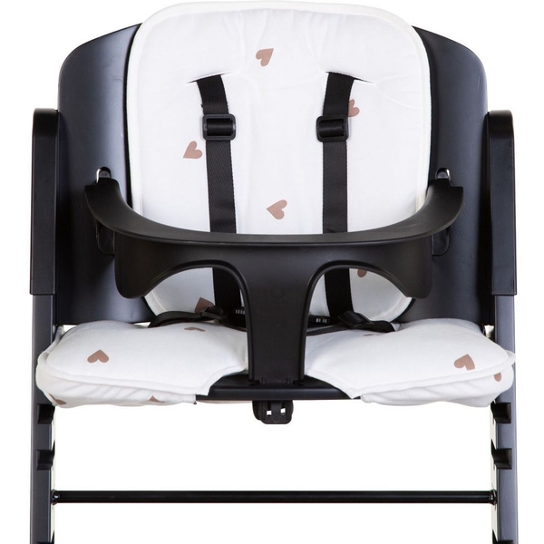 Подушка к стулу для кормления Childhome Evosit High Chair, белая (CCEVOSITJOH) - Pampik