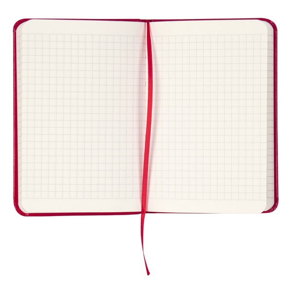 Книга записна Axent Partner A6- в клітинку 96 аркушів червона (8301-03-A) - Pampik - 4