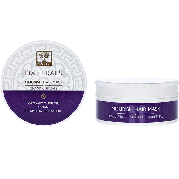 Маска для волос BIOselect Hair Mask Resculpting and Shine Glowing Velvet 200 мл - Pampik