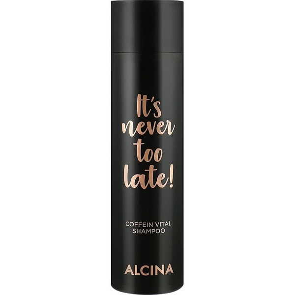 Шампунь для волос Alcina It's Never Too Late Coffein Vital Shampoo, 250 мл - Pampik