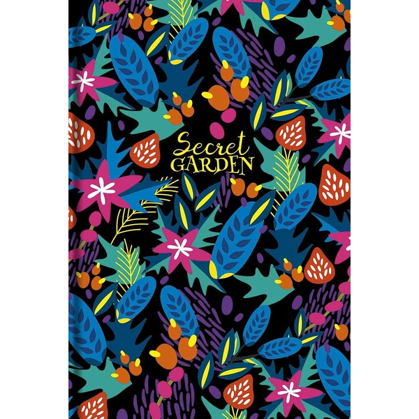 Зошит для записів MonAmi, A5, у клітинку, 80 арк., сад з полуницею (A5-IC-080-7003K) - Pampik