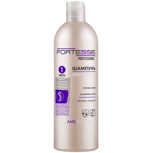 Очищуючий шампунь-ополіскувач Fortesse Professional Anti-Dandruff, проти лупи, 400 мл - Pampik