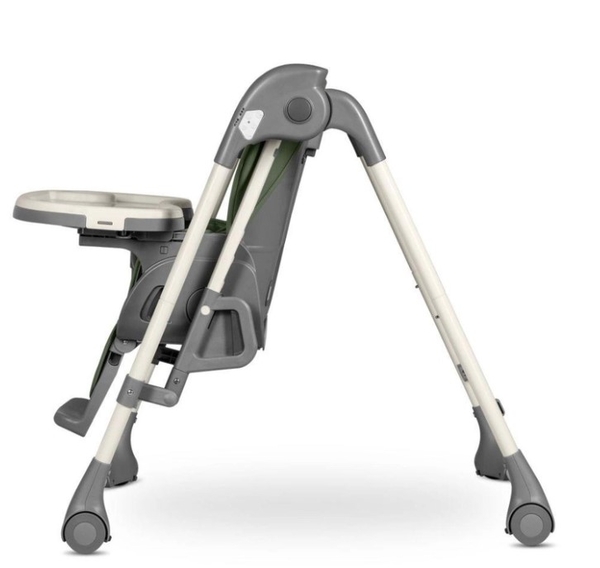 Стільчик для годування Lionelo Laurice Green Olive, з функцією гойдалки, оливковий - Pampik - 8