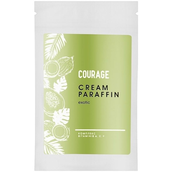 Крем-парафін Courage Cream Paraffin Exotic для парафінотерапії (міні), 50 г - Pampik