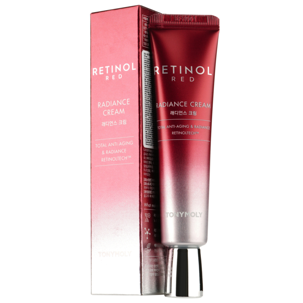 Крем для обличчя Tony Moly Red Retinol Radiance Cream, з ретинолом, 30 мл - Pampik