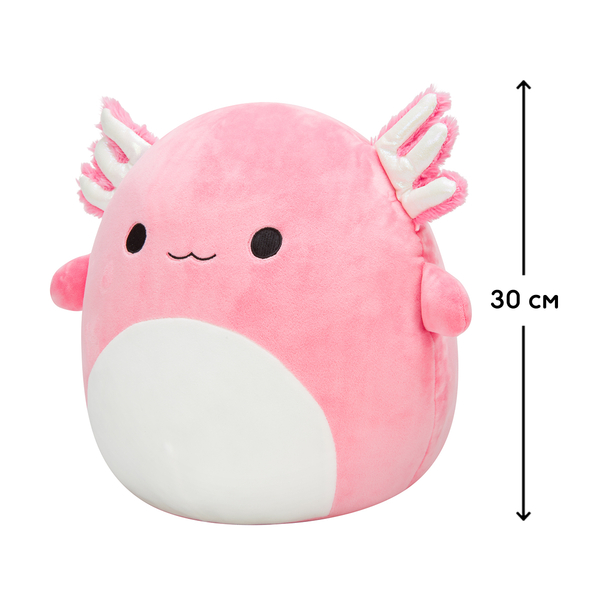 Мягкая игрушка Squishmallows Аксолотль Арчи 30 см (SQCR04167) - Pampik - 4