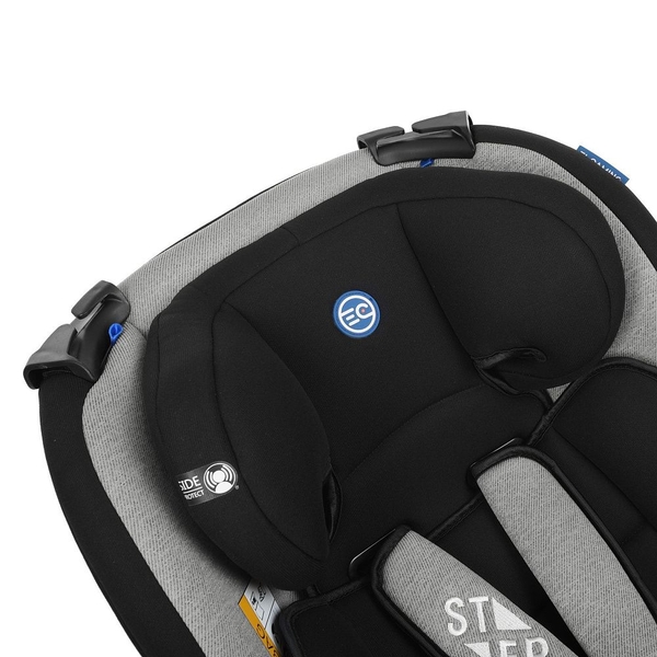 Автокрісло El Camino Step ME 1017 Royal Grey, темно-сіре (23688) - Pampik - 8