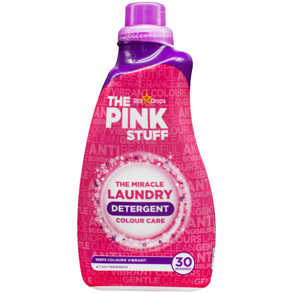 Концентрований гель для прання The Pink Stuff Detergent для кольорових речей, 960 мл - Pampik
