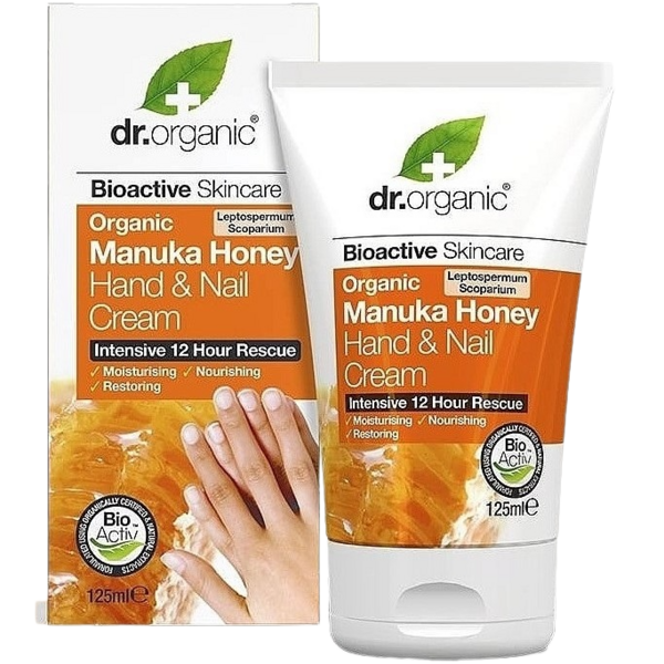 Крем для рук та нігтів Dr. Organic Bioactive Skincare Manuka Honey Hand & Nail Cream 125 мл - Pampik - 2