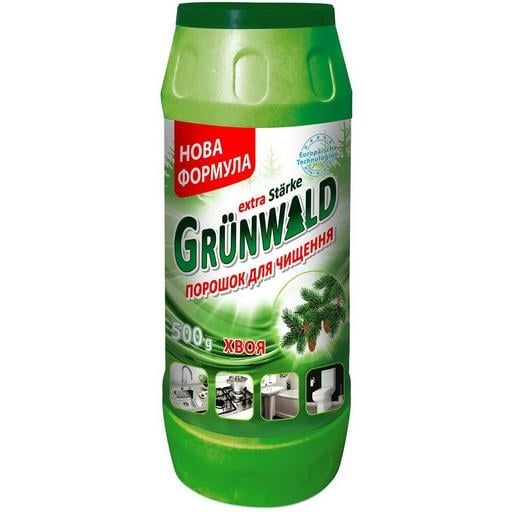 Порошок для чищення Grunwald Хвоя, 500 г - Pampik