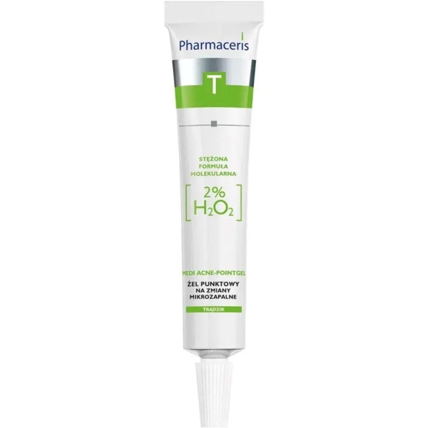 Точечный антибактериальный гель для лица Pharmaceris T Medi Acne-Pointgel с 2% H2O2 10 мл (E14001) - Pampik