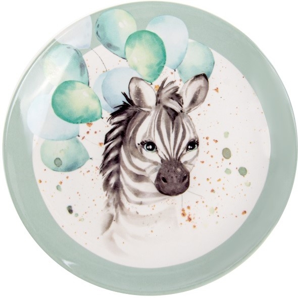 Столовий набір Lefard Зебра, дитячий, зелений з білим (924-717) - Pampik - 2