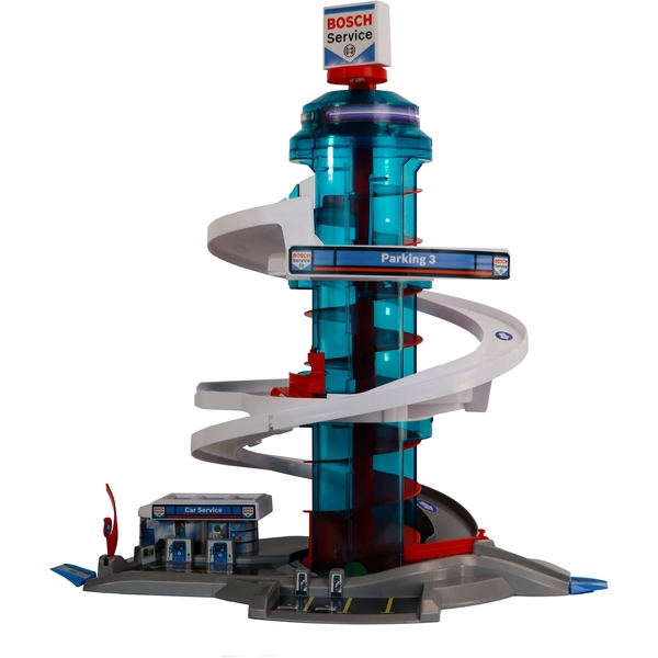 Игрушечный набор Bosch Mini гараж Бош Авто Сервис интерактивный с подсветкой (2899) - Pampik