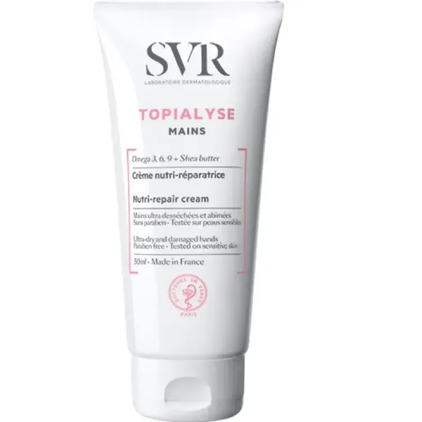 Крем для рук SVR Topialyse Mains для сухой и чувствительной кожи 50 мл - Pampik