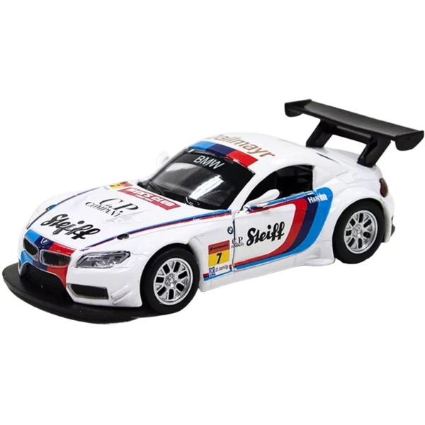 Автомодель TechnoDrive BMW Z4 GT3 белая (250255) - Pampik - 3