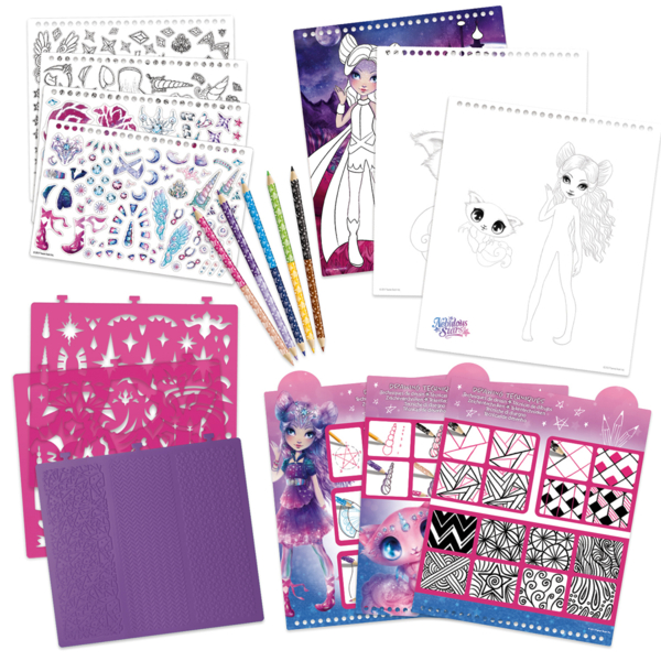 Набор для творчества Nebulous Stars Скетчбук: Небулия, мотивы космоса (11101) - Pampik - 2