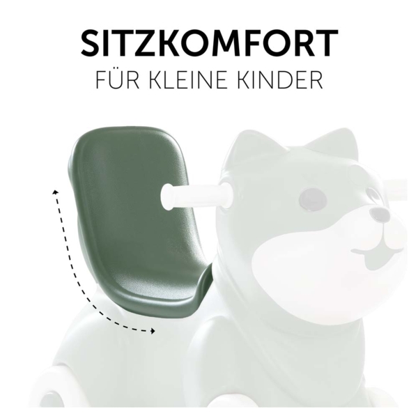 Качель-каталка Hauck 1st Rocker Fox Green, зеленая (80500-2) - Pampik - 5