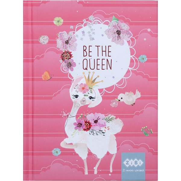 Блокнот ZiBi Be the Queen А-6 у клітинку 64 аркуші кораловий (ZB.12713-27) - Pampik