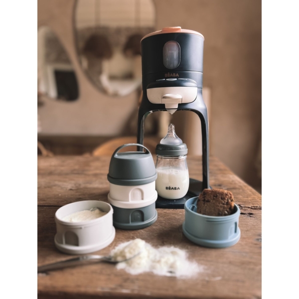 Контейнер для хранения сухих смесей Beaba, 4 отсека, синий (911712) - Pampik - 7