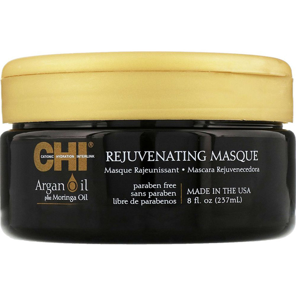 Маска для волосся CHI Argan Oil plus Moringa Oil Rejuvenating Masque омолоджуюча, 237 мл - Pampik