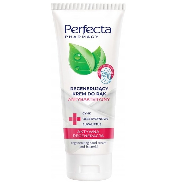 Крем для рук Perfecta, Відновлюючий, антибактеріальний, 80 мл (5900525067364) - Pampik