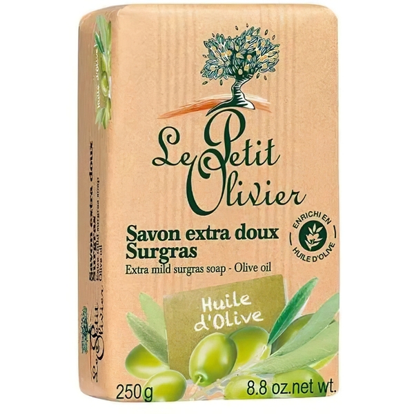 Мило екстраніжне Le Petit Olivier 100% vegetal oils soap оливкова олія, 250 г - Pampik