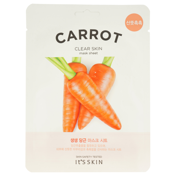 Маска тканевая It's Skin The Fresh Carrot Mask Sheet 19 г - Pampik