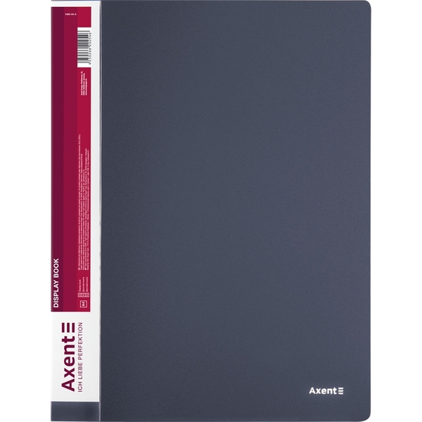 Дисплей-книга Axent А4 60 файлов серая (1060-03-A) - Pampik
