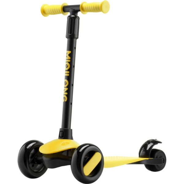 Самокат Miqilong Mine, желтый (MINE-125-YELLOW) - Pampik