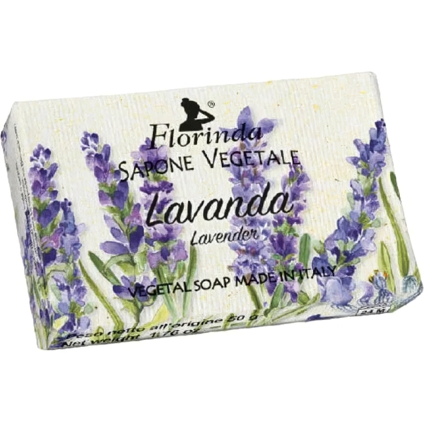 Мыло натуральное Florinda Лаванда, 50 г - Pampik