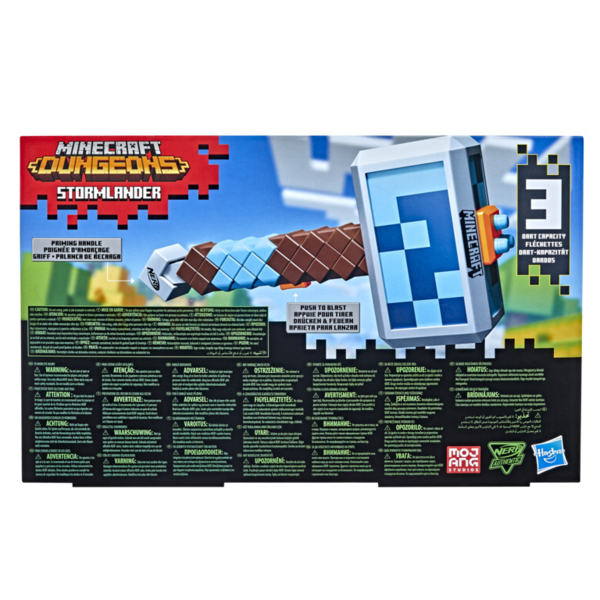Бластер-молот Hasbro Nerf Minecraft Stormlander, з 3 стрілами (F4416) - Pampik - 6