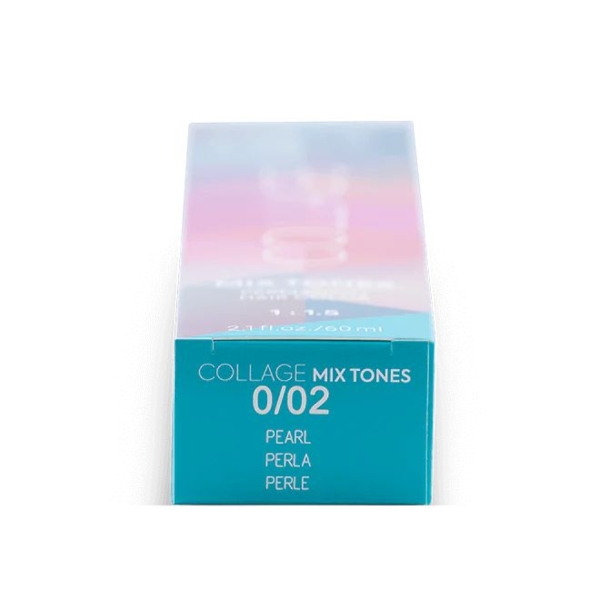 Коригувальна крем-фарба для волосся Lakme Collage Mix Tones, відтінок 0/02 срібло, 60 мл - Pampik - 6