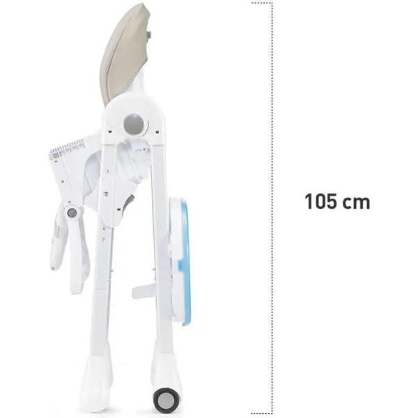 Стільчик для годування Kinderkraft Yummy рожевий (00-00158393) - Pampik - 10