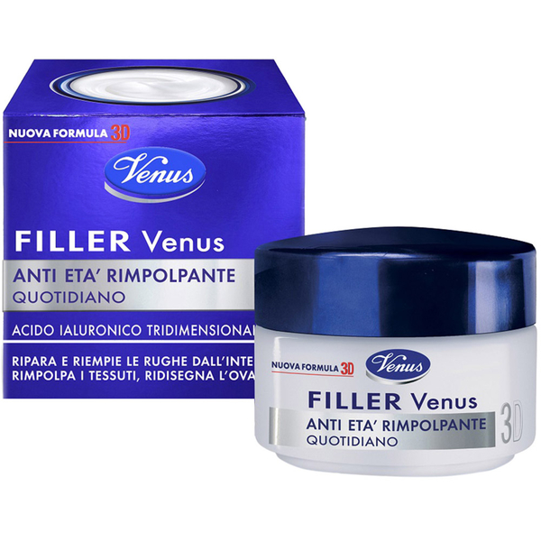 Крем-філер для обличчя Venus Filler Anti Eta Rimpolpante Quotidiano зволожуючий 50 мл - Pampik