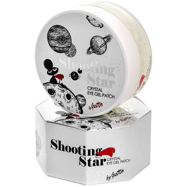 Прозорі гідрогелеві патчі для очей Gaston Shooting Star Crystal, 60 шт. - Pampik