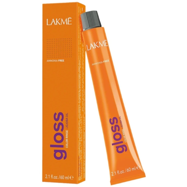 Тонувальна крем-фарба для волосся Lakme Gloss Color Rinse відтінок 0/40, помаранчевий міксвідтінок, 60 мл - Pampik