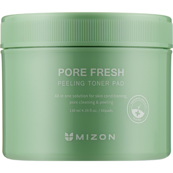 Пілінг-диски Mizon Pore Fresh Peeling Toner Pad для очищення шкіри, 130 мл - Pampik