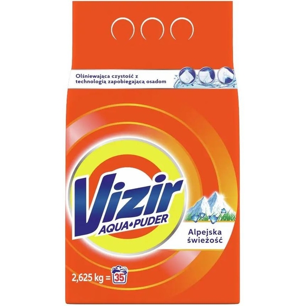 Пральний порошок Vizir Alpine Fresh 2.625 кг - Pampik