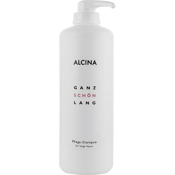 Шампунь для довгого волосся Alcina Ganz Schon Lang Pflege-Shampoo, 1250 мл - Pampik