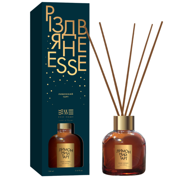 Дифузор Різдвяне Esse Лимонний тарт 100 мл - Pampik